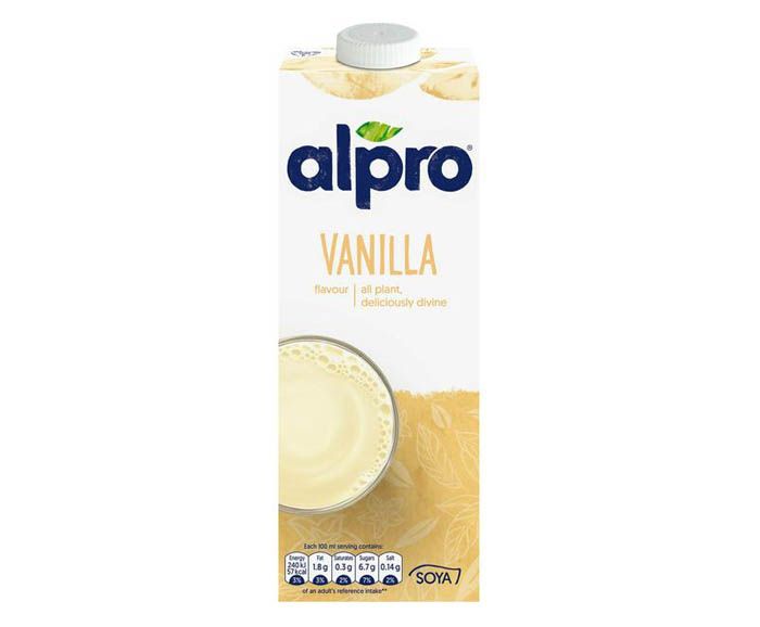 Соева Веган Напитка Alpro Ванилия Без Глутен, Без Лактоза 1 л