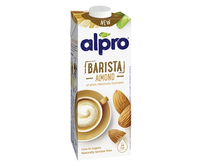 Бадемова Веган Напитка Alpro Barista Без Глутен, Без Лактоза 1 л