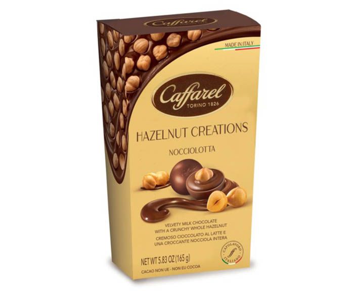 Бонбони Caffarel с млечен шоколад и цели лешници 150 г