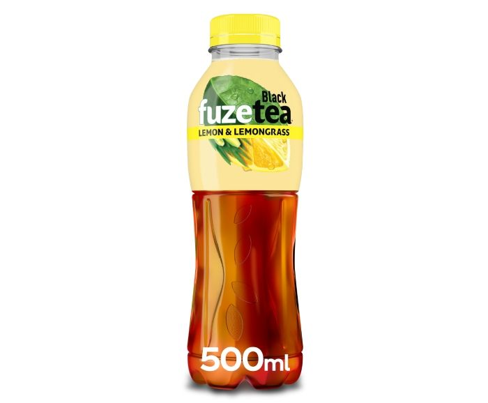 Студен Чай Fuzetea Черен Чай с Лимон и Лимонена Трева 500 мл