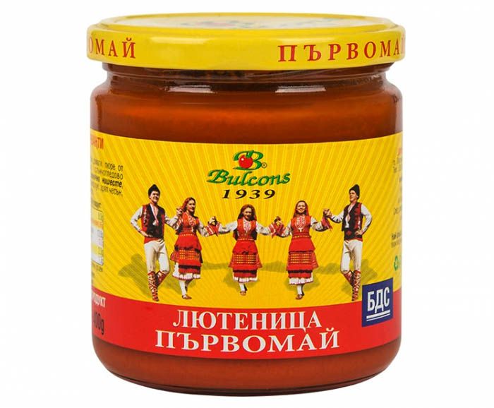 Лютеница Първомай Bulcons по БДС 400 г