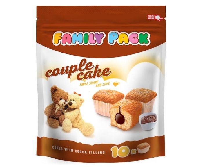 Мини Кексчета Couple Cake Family Pack Какао 200 г