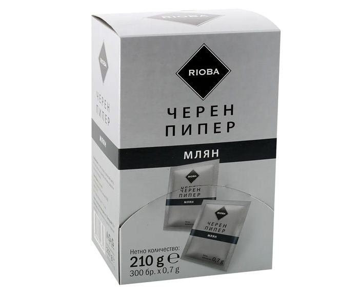 Млян Черен Пипер Пакетчета Rioba 300 бр х 7 г