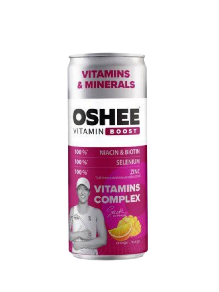 Газирана Напитка Oshee Vitamin & Minerals с Портокал и Манго 250 мл