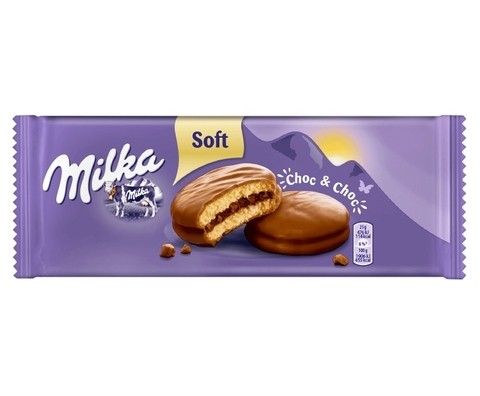 Шоколадови Бисквити Choc&Choc Milka 150 г
