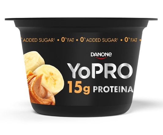 Протеинов Йогурт Danone YoPro Фъстъчено Масло и Банан 160 г
