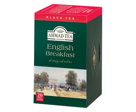 Черен Чай Английска Закуска Ahmad Tea English Breakfast 20 бр x 2 г