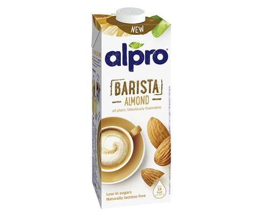 Бадемова Веган Напитка Alpro Barista Без Глутен, Без Лактоза 1 л