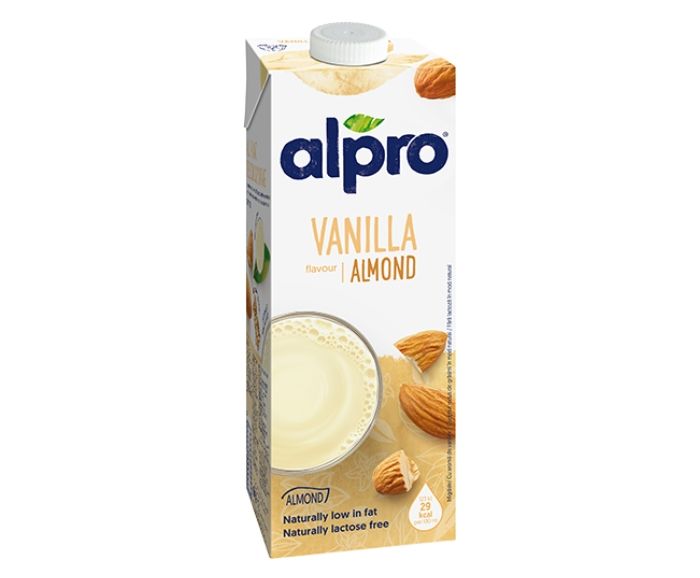 Бадемова Веган Напитка с Ванилия Без Глутен, Без Лактоза Alpro 1 л