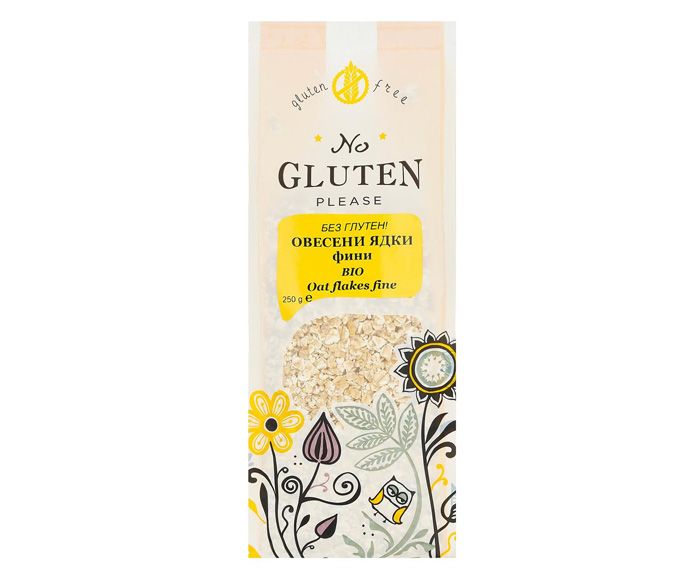 Овесени Ядки Фини без Глутен, без Захар No Gluten Please 250 г