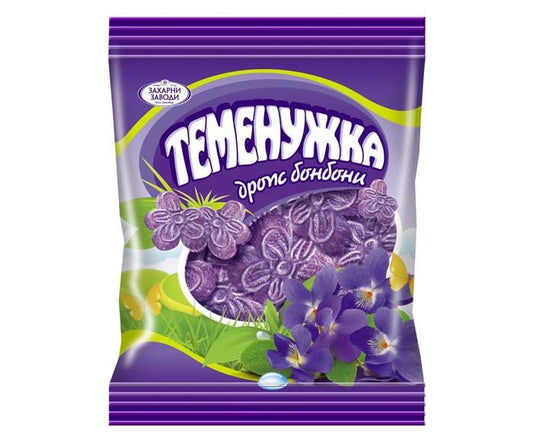 Бонбони Дропс Теменужка Захарни Заводи 90 г