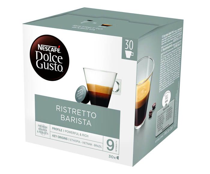 Кафе Капсули Nescafe Dolce Gusto Ristretto Barista 30 бр