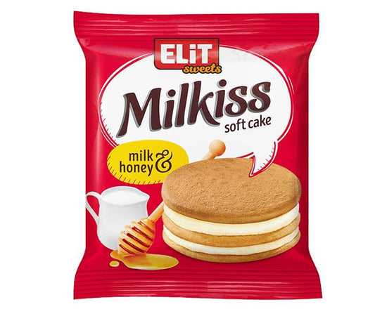 Мини Кейк с Мляко и Мед Milkiss Elit Sweets 42 г