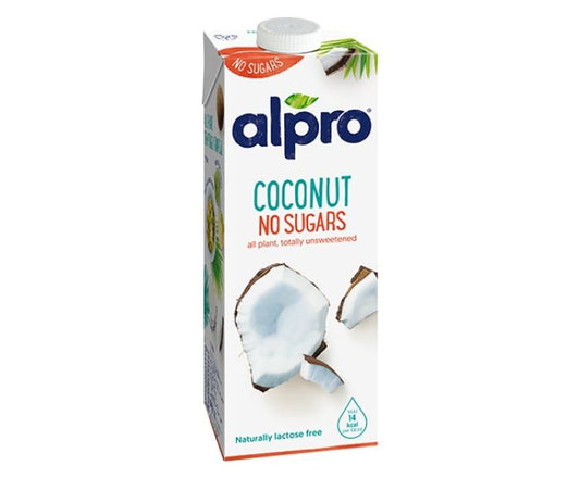 Кокосова Веган Напитка Alpro Неподсладена Без Глутен, Без Лактоза 1 л