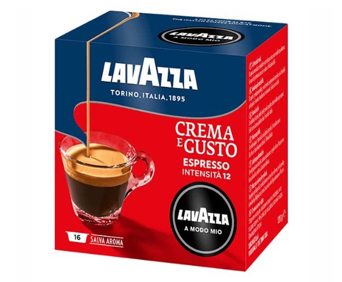Кафе Капсули LavAzza A Modo Mio Crema e Gusto 16 бр