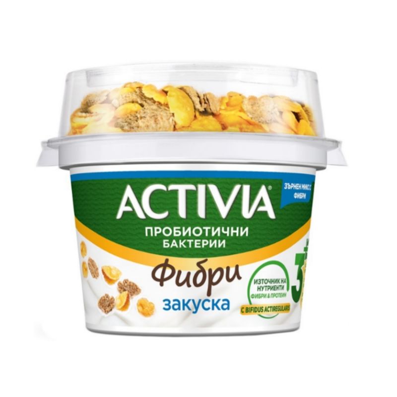 Активиа Закуска Зърнен Микс с Фибри 163 г