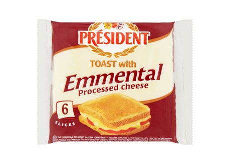 Сирене за Тост с Ементал President 120 г