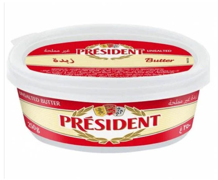 Краве Масло President Безсолно 250 г