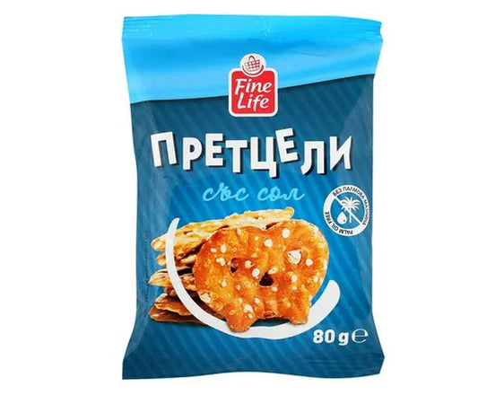 Претцели със Сол Fine Life 80 г