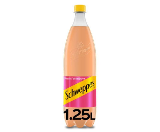 Schweppes Розов Грейпфрут 1.25 л