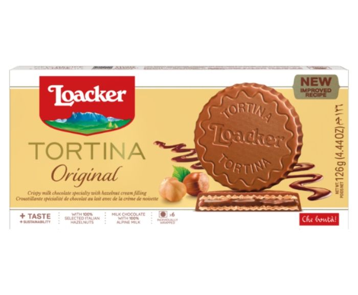 Вафли Loacker Tortina 126 г