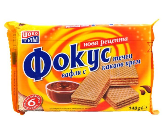Вафли Фокус Какаов Крем 148 г