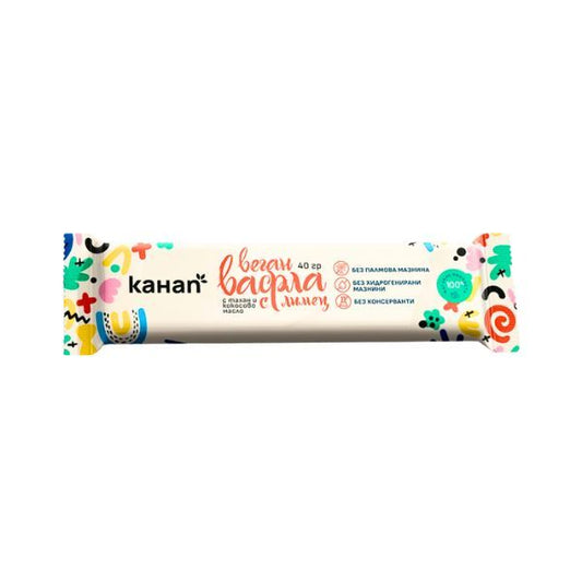 Веган Вафла с Лимец Канап 40 г