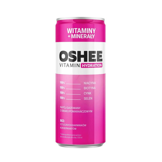 Газирана Напитка Oshee Vitamin Hydration с Витамини и Минерали с вкус на Портокал 250 мл
